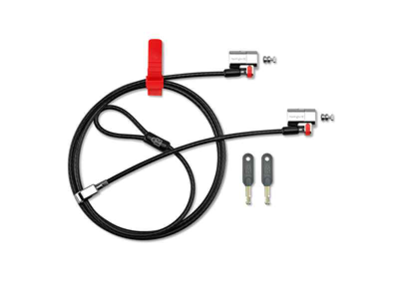 Kensington ClickSafe Keyed Twin Laptop Lock K64638WW