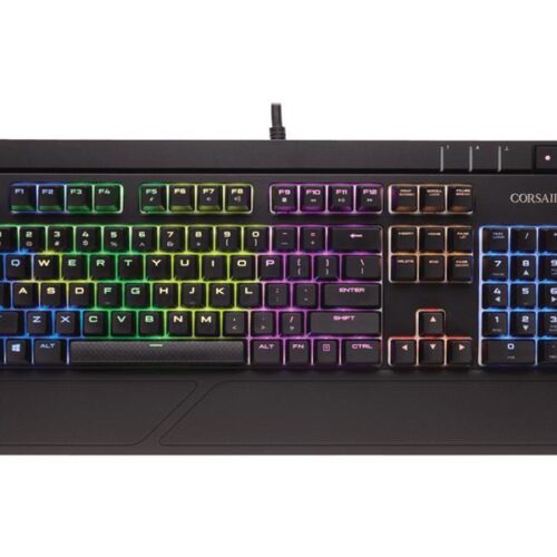 Keyboard Corsair Gaming Keyboard STRAFE RGB - Cherry MX Red (DE Layout) CH-9000227-DE