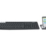 Keyboard Logitech Bluetooth Multi-Device Keyboard K375s Graphite - DE-Layout 920-008168