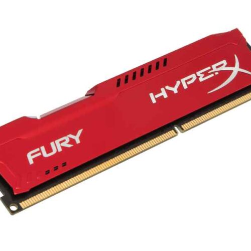 Kingston HyperX FURY Red 8GB 1600MHz DDR3 memory module HX316C10FR