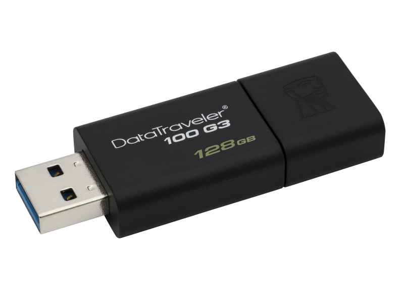 Kingston USB Flash 128GB black DT100G3