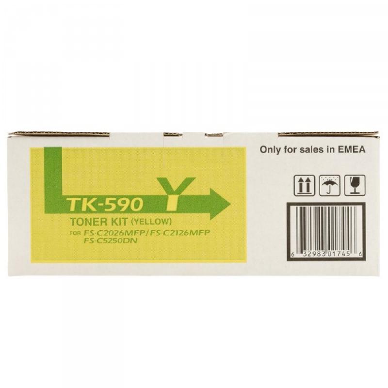 Kyocera Tonerpatrone - TK590Y - gelb 1T02KVANL0