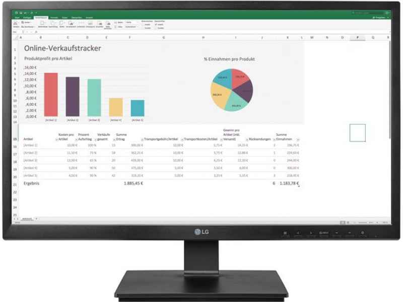 LG 24CK550W-3A LED display 60.5 cm (23.8inch) Full HD Black 24CK550W-3A