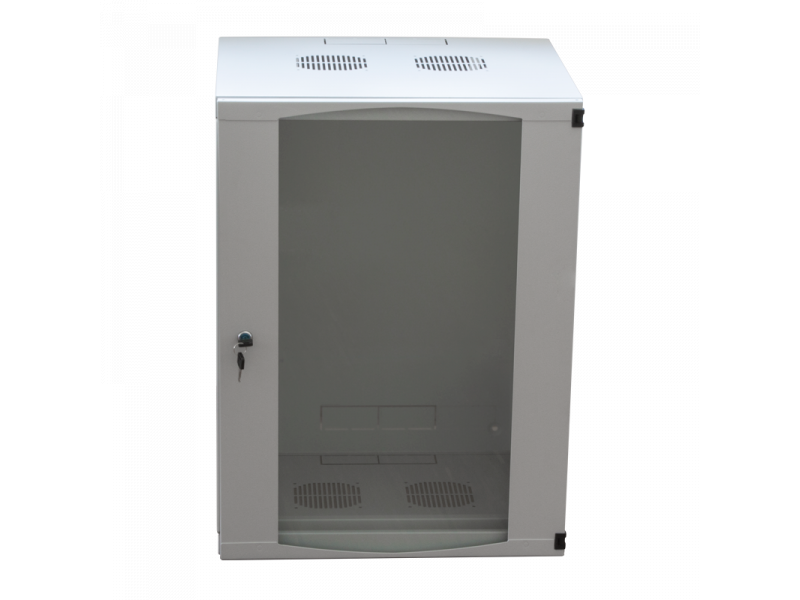 Logilink 19 Wallmounted Single-Section Box 12U 540X450mm grey W12F64G