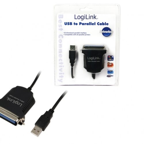 Logilink Adapter USB to Parallel AU0003C