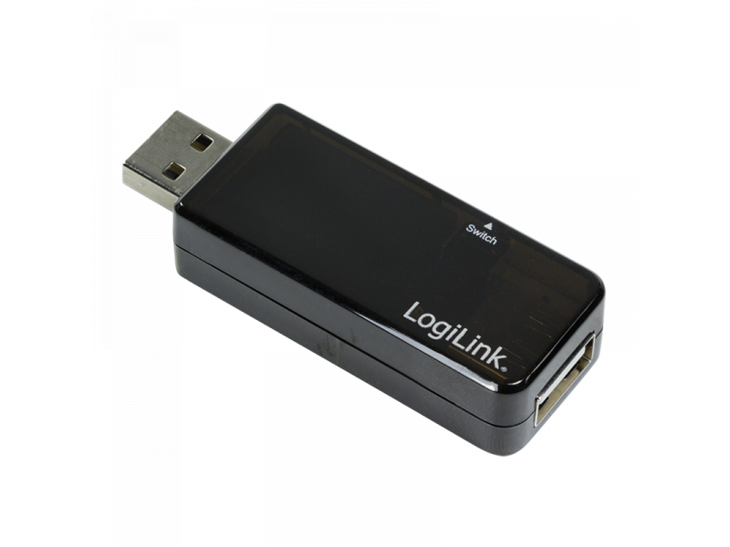 Logilink Digital 1-Port USB power meter with four decimal places (PA0159)