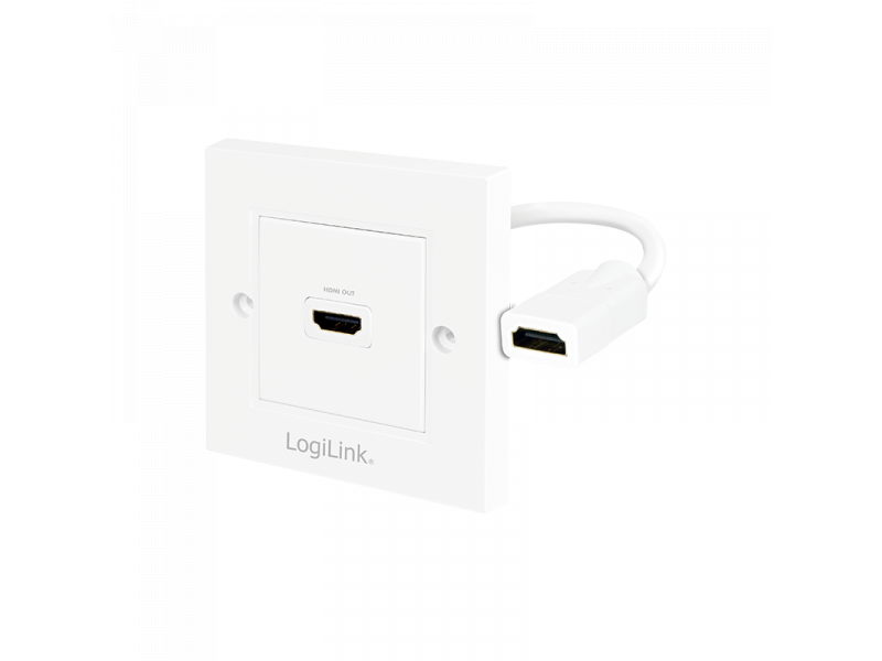 Logilink HDMI Wall Plate with 1x HDMI female (AH0014)