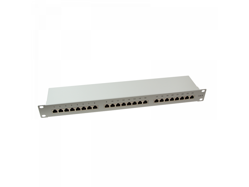 Logilink Patch Panel 19-mounting Cat.6, STP, 24 ports (NP0053)