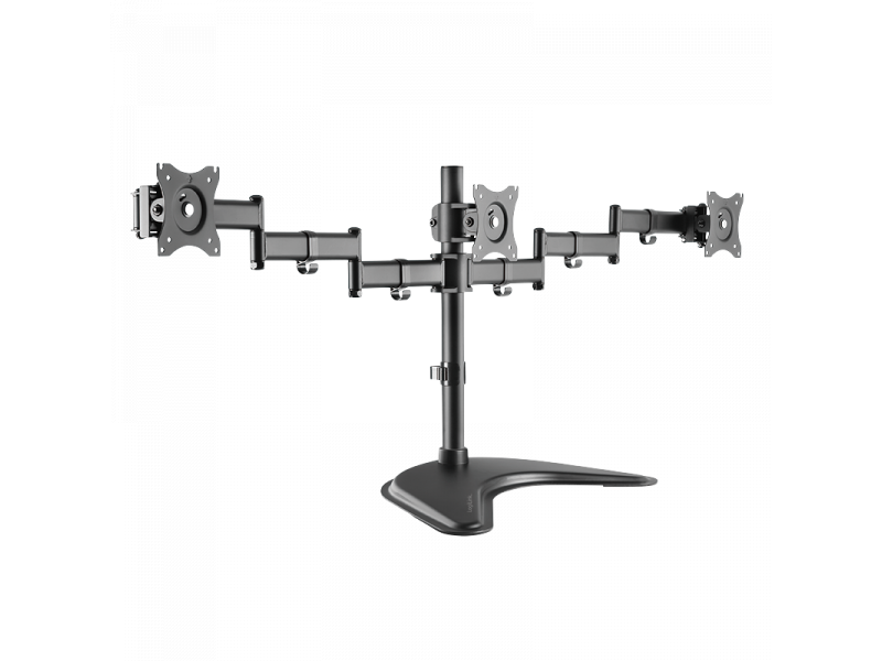 Logilink Triple monitor desk stand, tilt