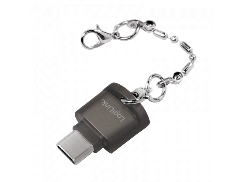 Logilink USB-C to microSD Card reader as a key chain (CR0039)