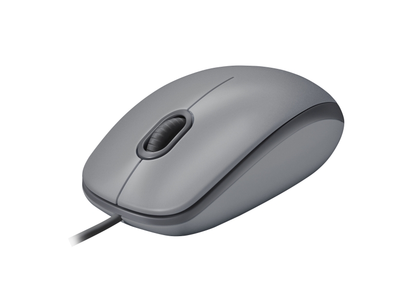 Logitech MOUSE M110 Silent Mouse Mid Gray 910-005490