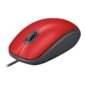 Logitech MOUSE M110 Silent Mouse Red 910-005489