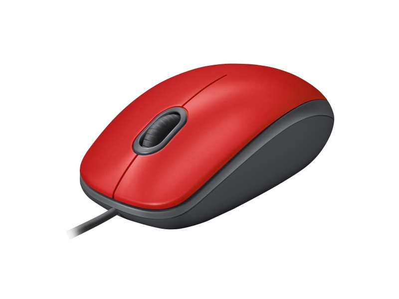 Logitech MOUSE M110 Silent Mouse Red 910-005489