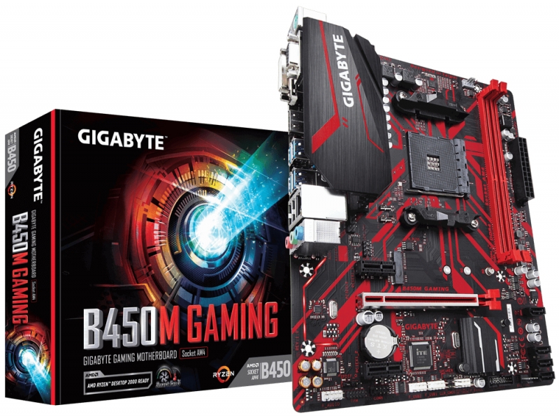 MB Gigabyte B450M Gaming    (B450,AM4,mATX,DDR4,VGA,AMD) B450M GAMING