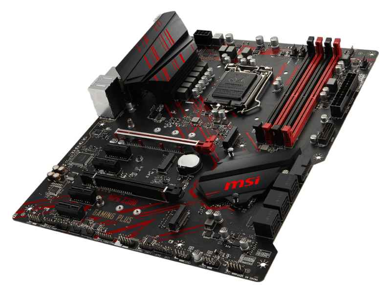 MSI MPG Z390 GAMING PLUS LGA 1151 (Socket H4) Intel ATX 7B51-001R