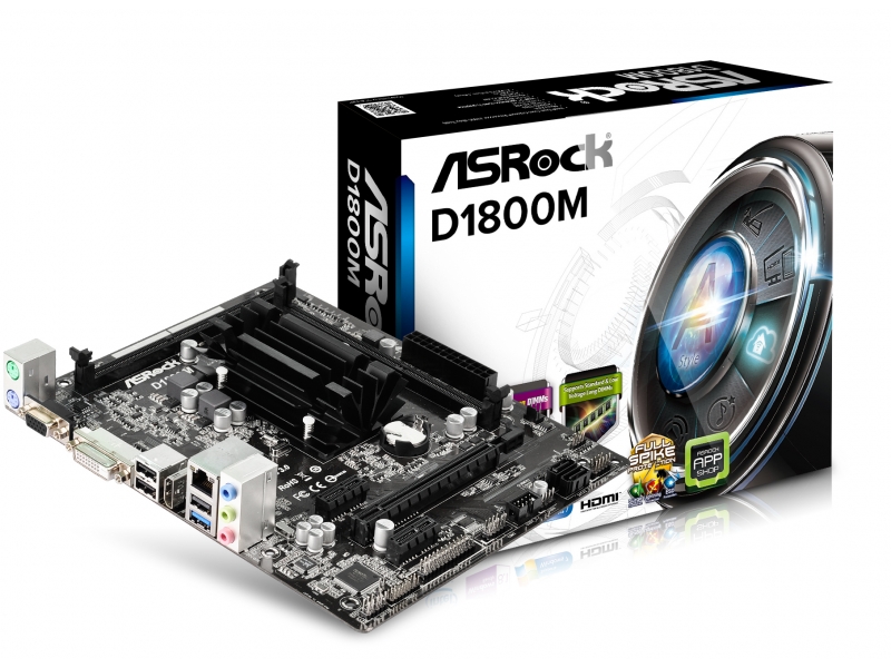 Mainboard ASROCK D1800M 90-MXGUK0-A0UAYZ
