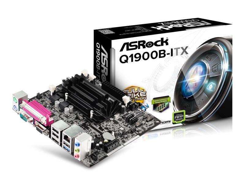 Mainboard ASROCK Q1900B-ITX 90-MXGTR0-A0UAYZ