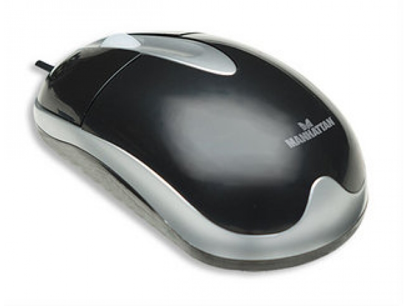 Manhattan Maus MH3 optisch USB 1000dpi schwarz