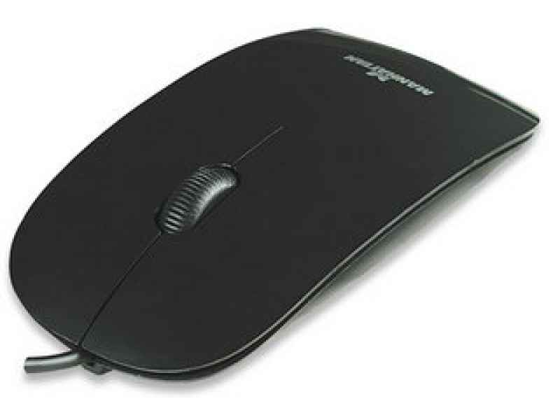 Manhattan Silhouette mice USB Optical 1000 DPI Black 177658