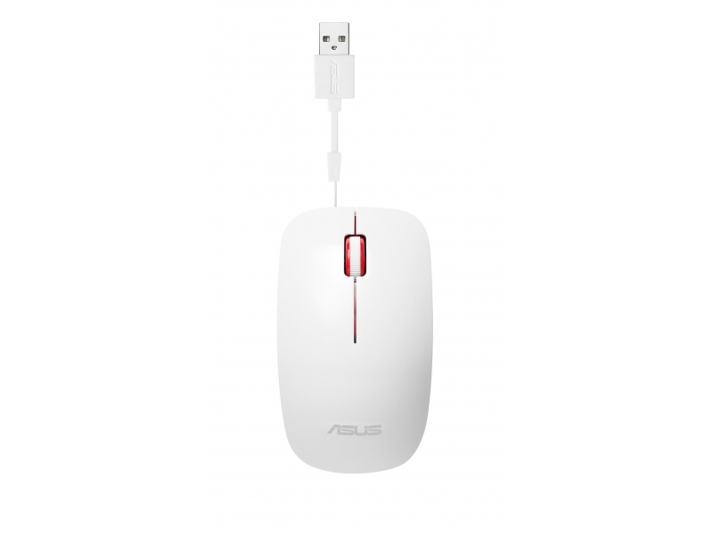 Maus Asus UT300 optical weiß-rot 90XB0460-BMU020