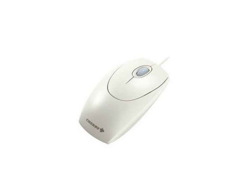 Maus CHERRY M-5400 Wheel Maus Optical hellgrau USB