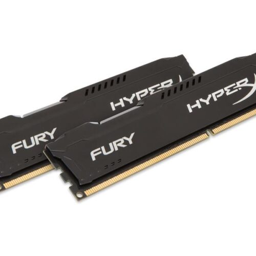 Memory Kingston HyperX Fury DDR3 1600MHz 16GB (2x 8GB) Black HX316C10FBK2