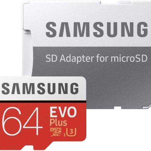 MicroSDHC 64GB Samsung +SDHC Adapter CL10 EVO Plus MB-MC64GA
