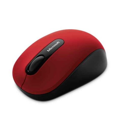 Microsoft Bluetooth Mobile Mouse 3600 mice BlueTrack Ambidextrous Black,Red PN7-00013