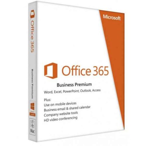 Microsoft Office 365 Business Premium 1 license(s) 1 year(s) French KLQ-00390