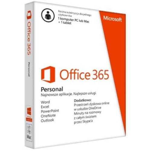 Microsoft Office 365 Personal 1 license(s) 1 year(s) German QQ2-00759