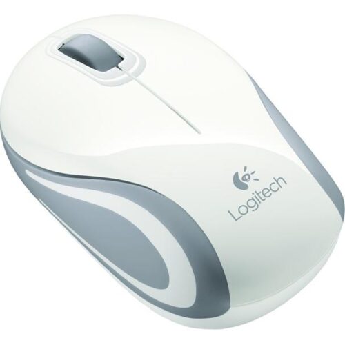Mouse Logitech Wireless Mini Mouse M187 White 910-002735