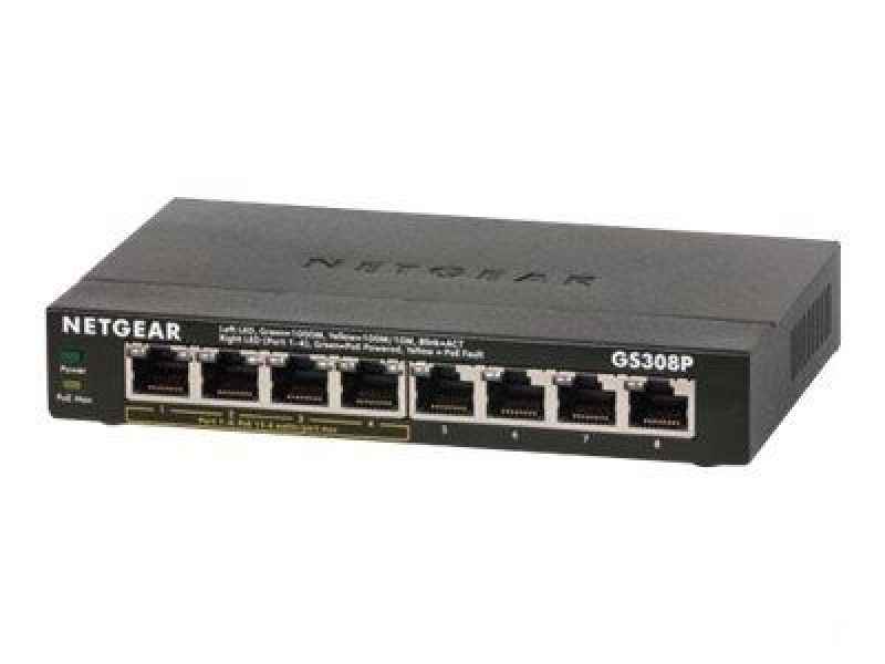 Netgear Unmanaged network switch L3 Gigabit Ethernet GS308P-100PES