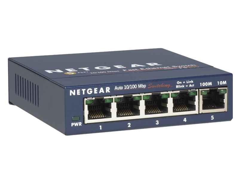 Netgear switch L2 Fast Ethernet (10