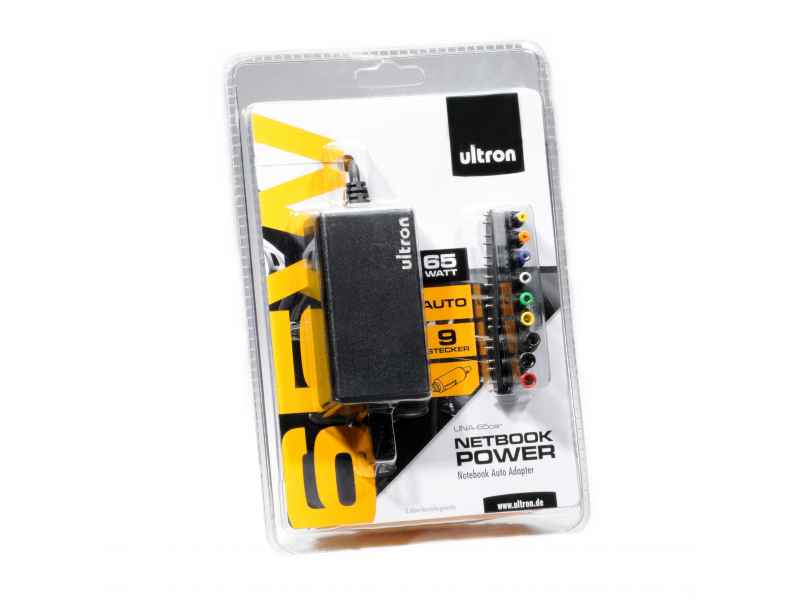 Netzteil NB ultron UNA-CAR Universal 65W 19V retail 69195