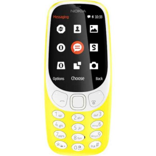 Nokia 3310 2.4Zoll Yellow Funktionstelefon