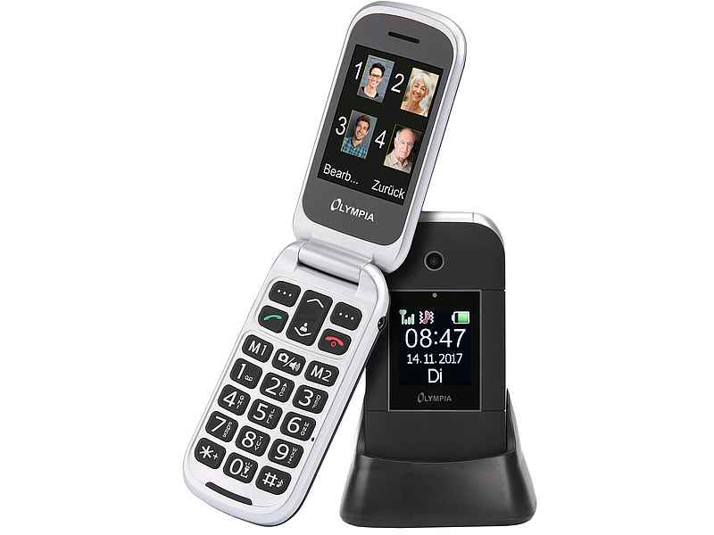 Olympia Janus 6.1 cm (2.4inch) 90 g Black Camera phone 2216