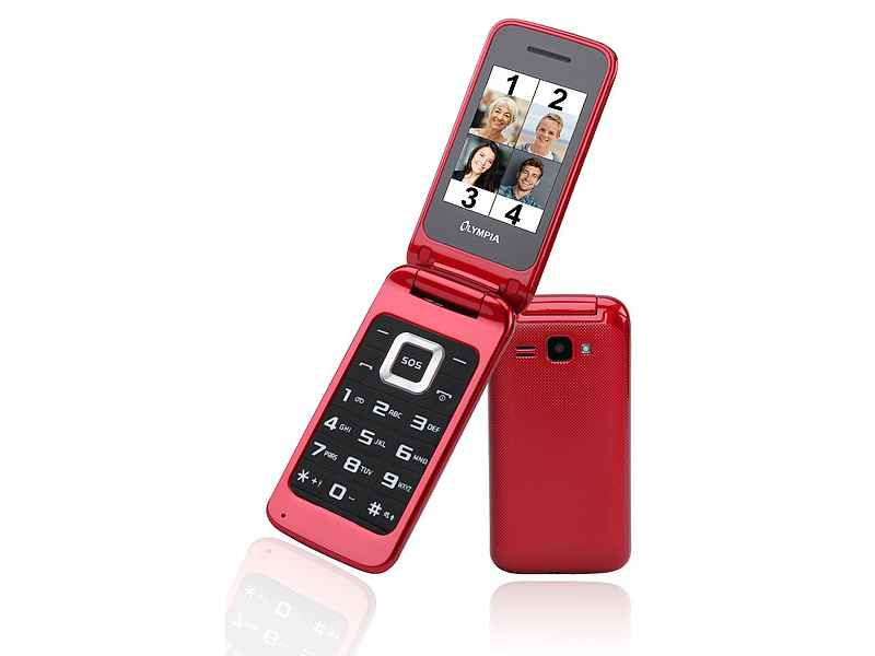Olympia Luna 6.1 cm (2.4inch) 50 g Red 2211