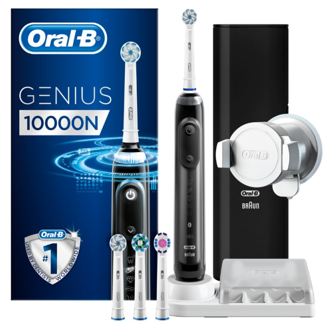 Oral-B Electric Toothbrush Genius 10000N Black