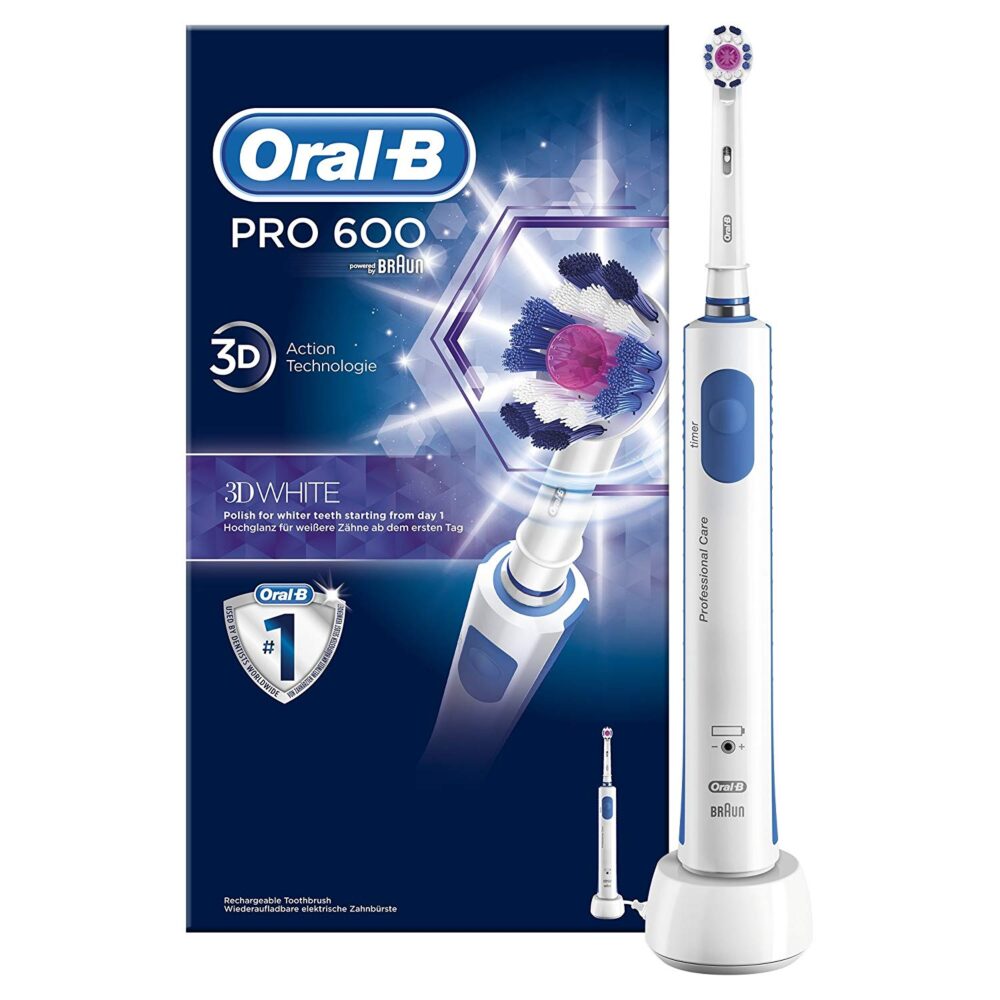 Oral-B Pro 600 3D White Blue