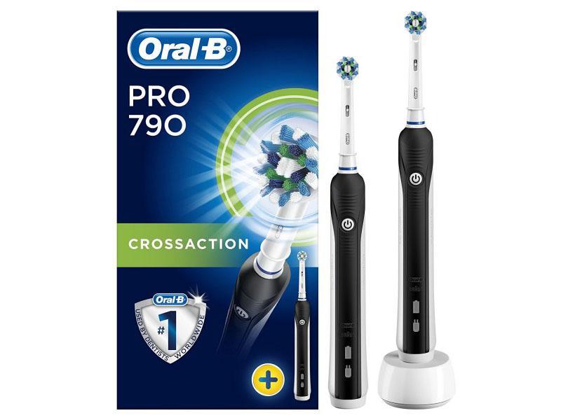 Oral-B Pro 790 Cross Action incl. 2nd handle black