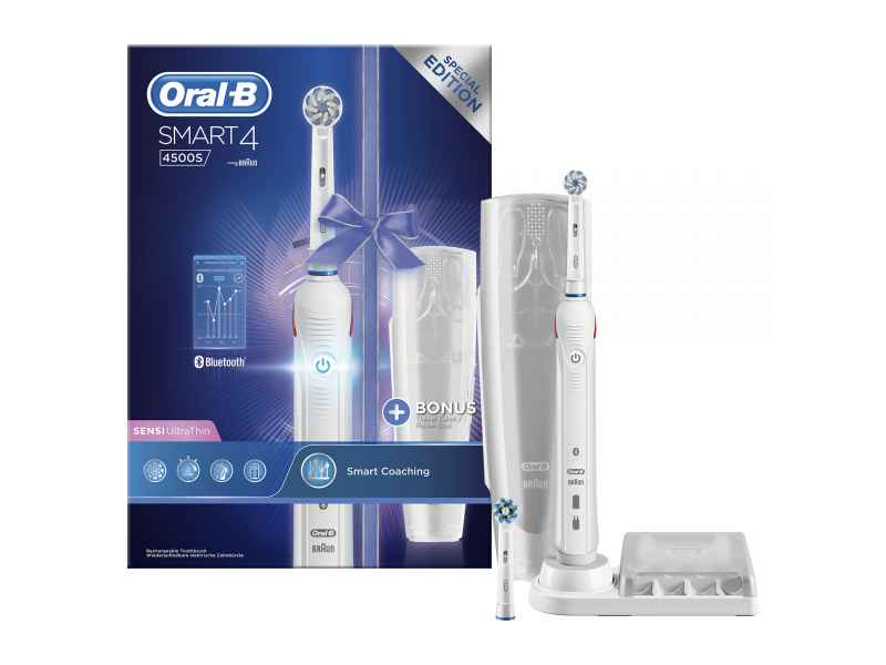 Oral-B Smart 4 4500S Sensi Ultrathin White SPECIAL EDITION