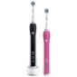 Oral-B Toothbrush PRO 2 2950N 2x Pack - Black + Pink