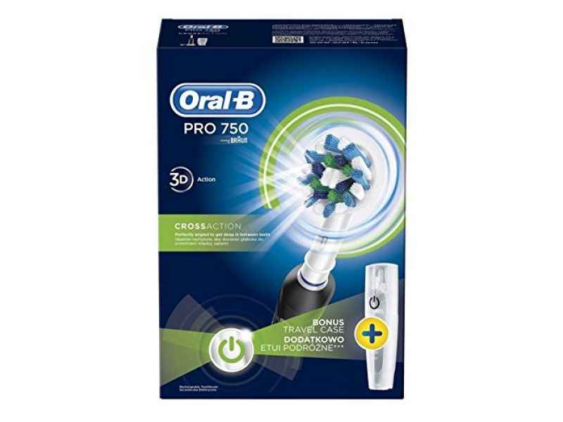 Oral-B Toothbrush PRO 750 CrossAction Black
