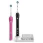 Oral-B Toothbrush Smart 4 4900 2x (Pink + Black)