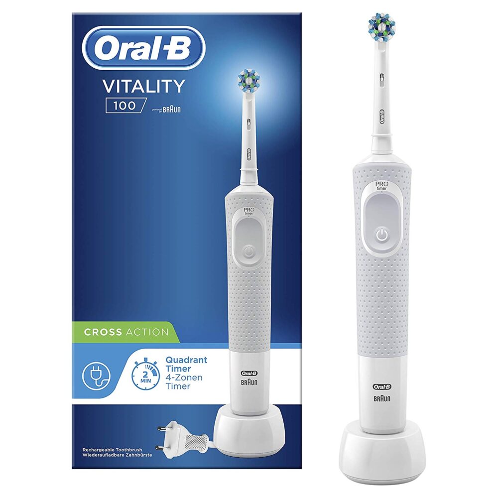Oral-B Vitality 100 Cross Action white Box