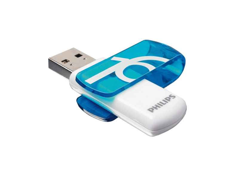 Philips USB 2.0 16GB Vivid Edition Blue FM16FD05B