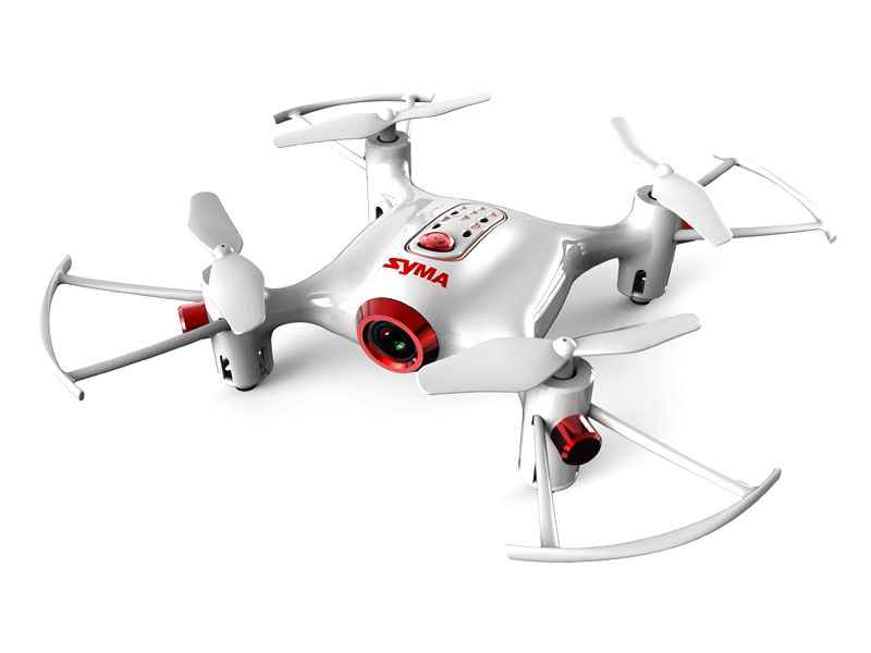 Quad-Copter SYMA X20W 2.4G 4-Channel with Gyro + Camera (White)