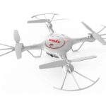 Quad-Copter SYMA X5UW-D 2.4G 4-Channel FPV with Gyro + 720P Wifi Camera (Red)