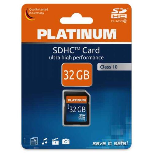 SDHC 32GB Platinum CL10 Blister