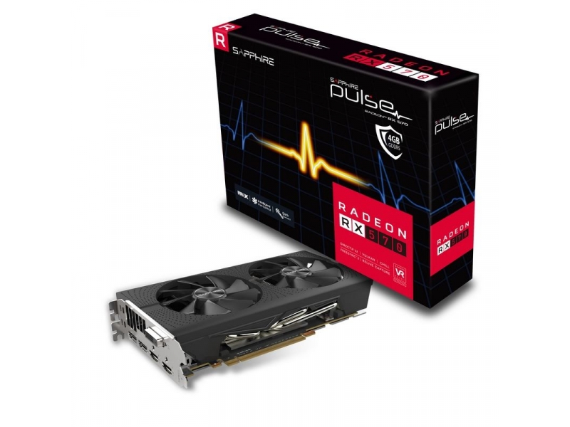 Sapphire RX 570 4096MB,PCI-E,2xHDMI,2xDP 11266-67-20G